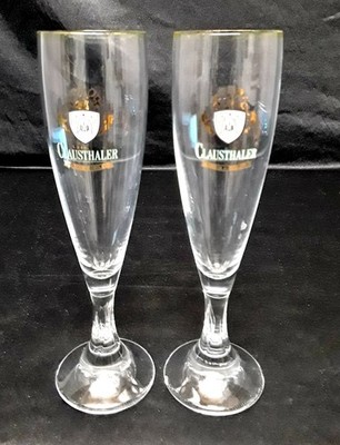 Clausthaler Tulpe Bierglas 0,2l Glas Gläser Biertulpe Pils Bier 2er Set G 490.