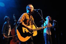 Jon Gaunt Dave Hause Dan Andriano of The Revival Tour performs at - Old Photo 1