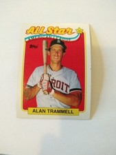 1989 Topps - All-Star Alan Trammell #400 Baseball Card