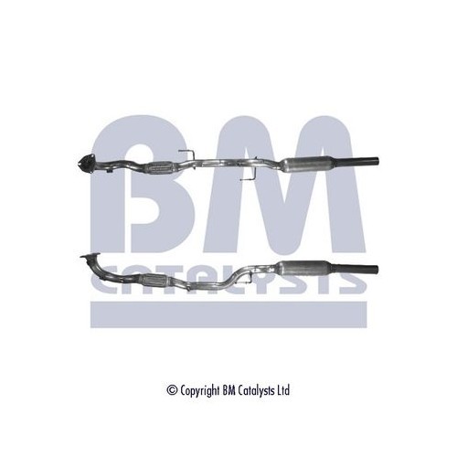 For SEAT IBIZA Mk IV 2008 to 2018 Exhaust Pipe