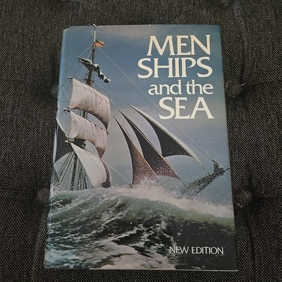 #ad #ad MEN SHIPS AND THE SEA Capt. Villiers NATIONAL GEOGRAPHIC HCDJ 1973 New Edition $6.00