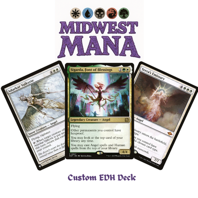Sigarda Font of Blessing Custom Commander Deck MTG EDH Selesnya Angels & Humans | eBay Sigarda Font of Blessing Custom Commander Deck MTG EDH Selesnya Angels & Humans | eBay
