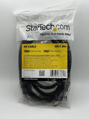 StarTech HDMIROTMM6 StarTech 6 ft 180deg Rotating HDMI Digital Video Cable