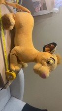 Vintage 20 Lion King Simba Plush Stuffed Animal- Disney tag NWOT