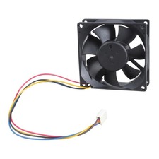80mm 12V 0.41A 4Pin PWM Cooling Fan 3800RPM Ball Bearing Quiet for PC 3D Printer