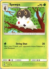Spewpa Uncommon SM - Forbidden Light 7/131 MP