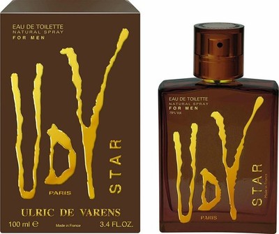 ULRIC DE VARENS UDV STAR EAU DE TOILETTE FOR MEN LIMITED EDITION PRODUCT- 100 ML