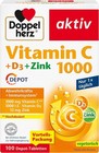 Doppelherz Vitamin C 1000 + D3 + Zink - Hochdosiert mit Vitamin C und Vitamin D