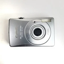 Canon Power Shot Digital ELPH SD750 7.1 MP Digital Camera Silver Tested Works