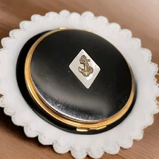 ⚓ Extremely Rare US Navy 🚢 Volupte Powder Compact 