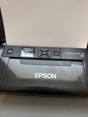 Epson Workforce 110 Complete Lightweight Compact Print From Laptop Smartphone PC