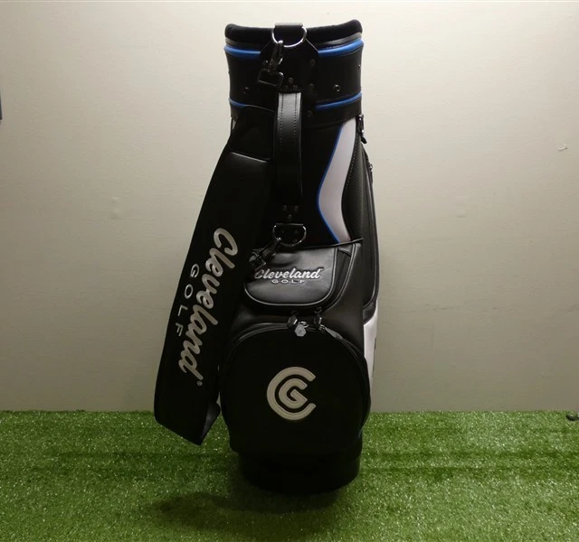 Cleveland Golf CG 6-Way Staff Bag Black/White/Blue New - Image 3 of 4