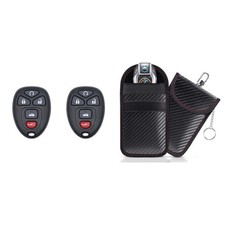 Key Fob Remote 2005-2010 Pontiac G6 FCC: KOBGT04A MPN: 22733524 2-Pack w/ Case