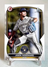 Jason Woodward 2023 Bowman Draft 1st #BD-97 Milwaukee Brewers