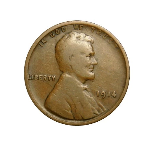 1914 Lincoln Wheat Penny Cent - G/VG Good or Better Very Nice