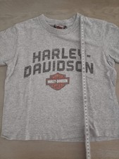 Harley Davidson D&uuml;sseldorf Kids Kinder T-Shirt Grau Gr. Ca 122
