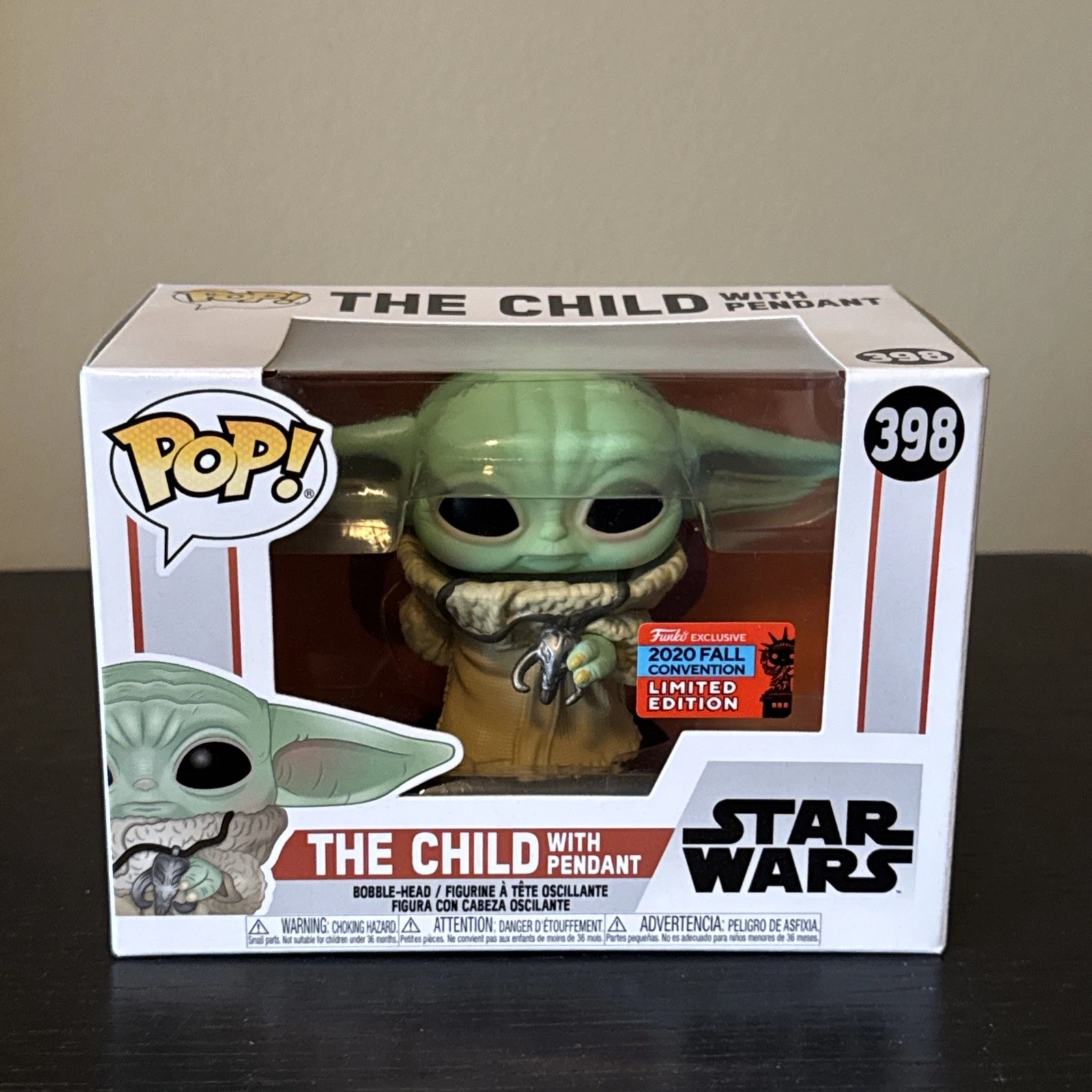 Funko Pop! Star Wars - The Child with Pendant #398 - Amazon 2020 Fall Convention