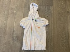 Juicy Couture Full Zip Short Sleeve Hoodie Size 14 Kids Youth