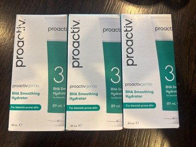 3 x PROACTIV PROACTIVGENTLE STEP 3 BHA GLÄTTENDER HYDRATOR 89ml MAKELNANFÄLLIG