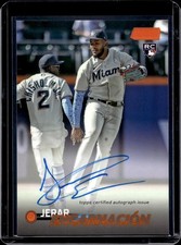 2023 Stadium Club Jerar Encarnacion Auto /5 RC Miami Marlins SCBA-JE