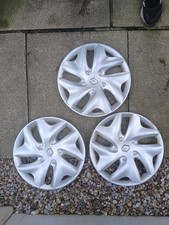 Set of 3 x 15" Renault Captur Clio Megane Twingo wheel trims hub Caps...wk47