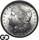 1878-S Morgan Silver Dollar Coin, Better San Francisco Date, Choice Unc
