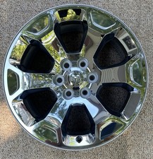 1 Single Dodge Ram 1500 20 Chrome Clad Factory Oem Wheel Rim 2680 Wrk 4168 1 Single Dodge Ram 1500 20 Chrome Clad Factory Oem Wheel Rim 2680 Wrk 4168