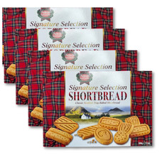 4 x Highland Speciality Luxury Signature Shortbread Selection 500g Bulk Buy