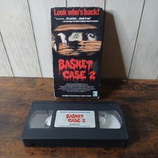 Basket Case 2 VHS Tape Horror Movie tested works Vintage Cult Classic