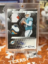 2025 PANINI BLACK QUINN EWERS ROOKIE DUAL PATCH AUTO 36/99 RSM-QES