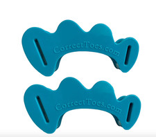 Correct Toes  The Original Toe Spacer - New in BOX -- size SMALL. Aqua