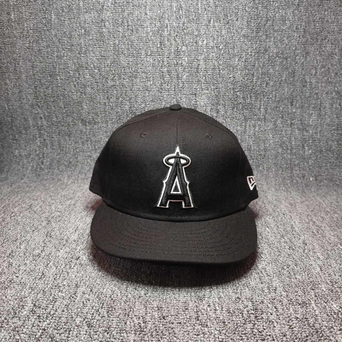 New Era Los Angeles Angels MLB Black Snapback Hat