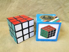 Vintage 1980s Wonderful Puzzler 3x3 Rubiks Cu...