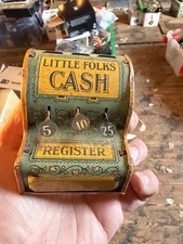 Vintage Little Folks Humpty Dumpty Toy Cash Register