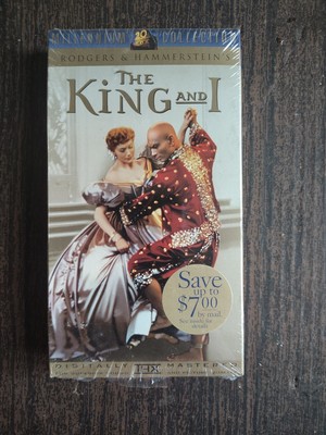 The King And I Movie VHS Video Tape - New & Sealed Small Tear At Bottom See Pic