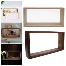 Wooden Shadow Box Frame Display Case 3D Picture Frame,for Dried Flower Display