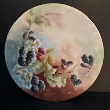 Antique J.P.L. Jean Pouyat Limoges France Hand Painted Plates