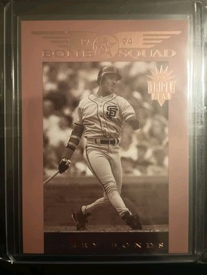 1994 Donruss Triple Play Bomb Squad Barry Bonds #4