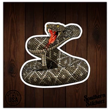 Rattle Snake - Vinyl Decal Sticker - Car Window Laptop - ebn9746