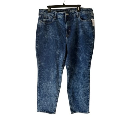 Old Navy Women High Rise O.G. Straight Acid Wash Jeans Plus Size 18