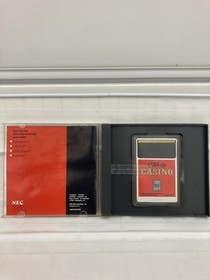King of Casino (TurboGrafx-16) Complete in Jewel Case! Good Shape! Authentic!