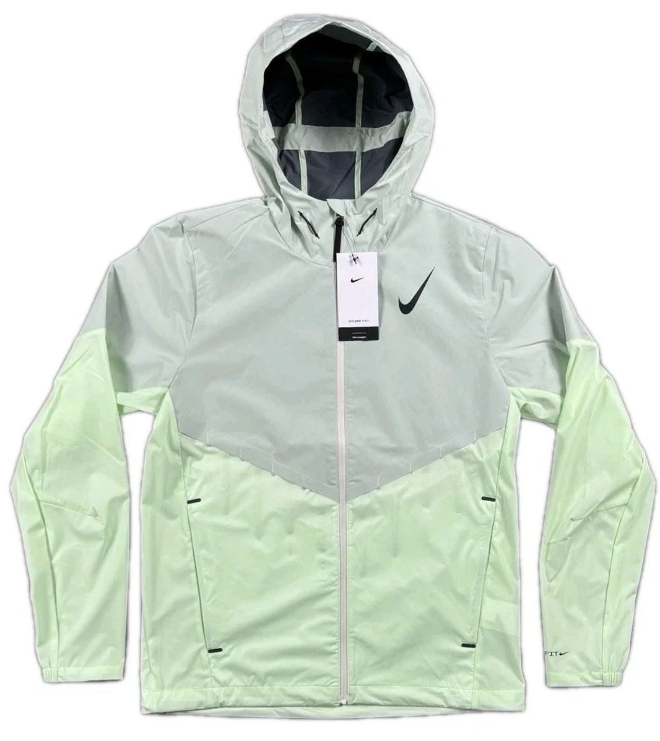 Nike AeroSwift Storm-FIT Aerogami Running Hooded Jacket Mens Size XL FZ9039-376