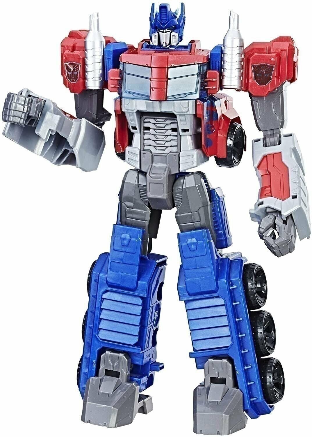 Transformers Heroic Optimus Prime 11" Figure, Robot-to-Truck Conversion Toy
