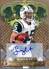 2011 Crown Royale Autographs Gold #188 Scotty McKnight Auto /499 FB