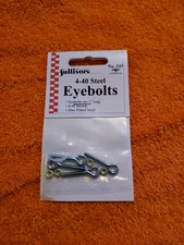 Sullivan 4-40 Steel Eyebolts -  New - No 549 - JT25