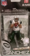 McFarlane's Mark Sanchez NFL Elite Series 2 New York Jets White Jersey NIB.