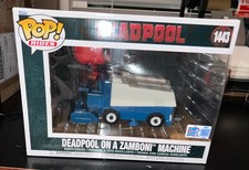 Funko Pop Rides Super Deluxe Deadpool on Zamboni Marvel Fall Convention 2024