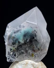 RARE AJOITE QUARTZ Crystal Cluster Mineral Specimen MESINA MINE SOUTH AFRICA