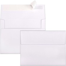 A2 Envelopes Self Seal 500 Pack - 4-3/8 500 4-3/8 x 5-3/4 in , White