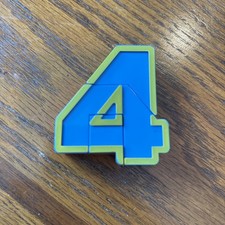 Lakeshore Learning Number Bots - Alphabots Transform Robots- Number Four 4 only 